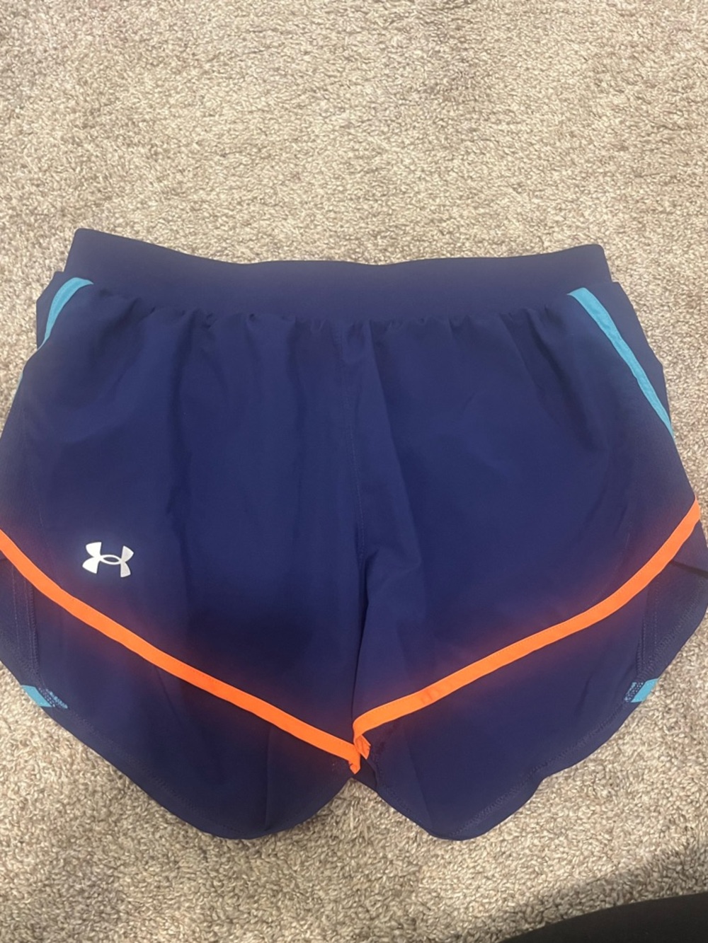 Under Armour Navy HeatGear Athletic Shorts